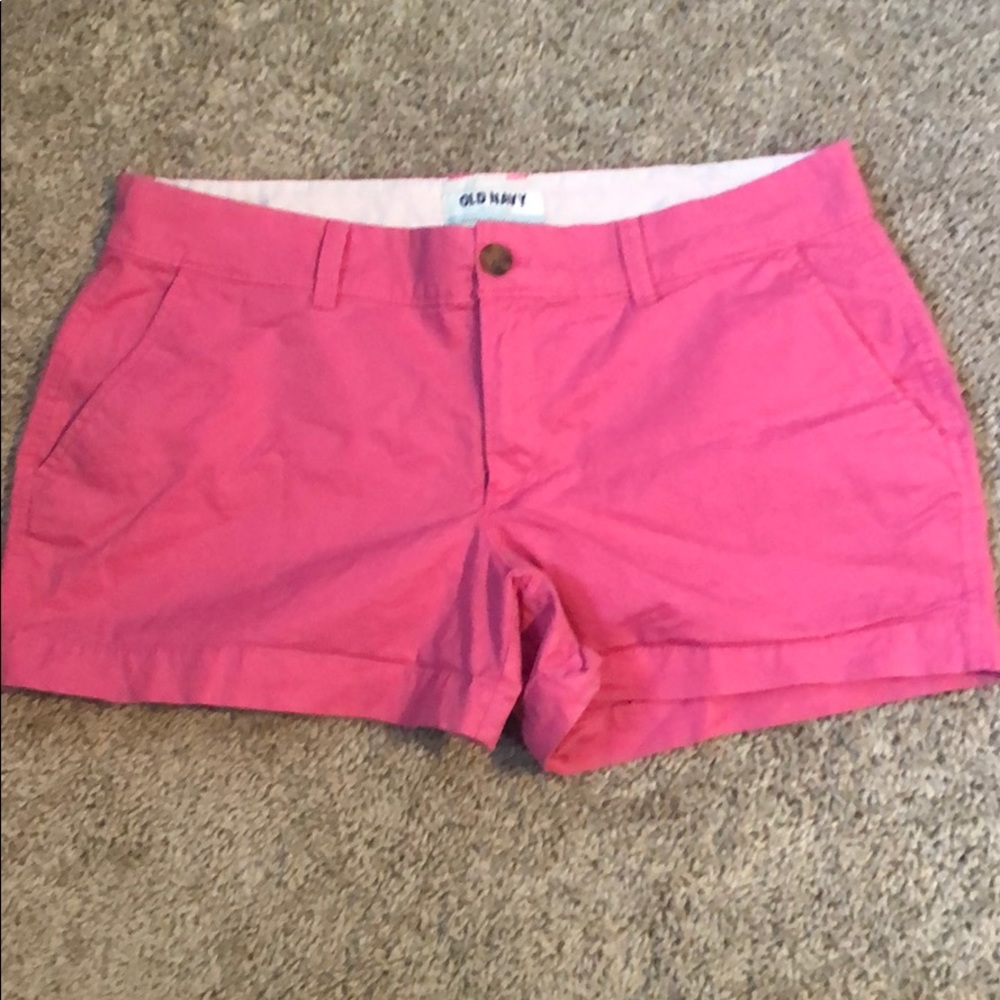 💰 3/$25 Old Navy pink shorts. Size 8.